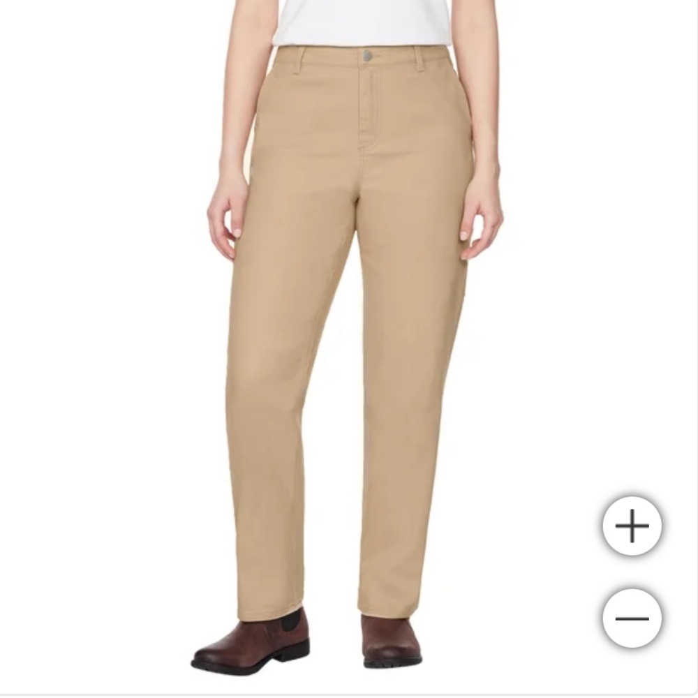 NWT Caterpillar Women’s Canvas Work Pant Size 10
